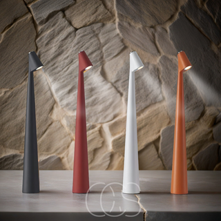 Kegleformet LED Bordlampe