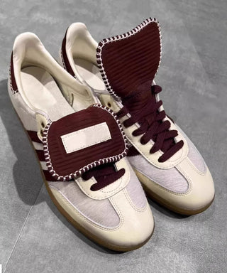Retro Pløs-Sneakers