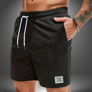 Ribstrikkede Sommer Shorts