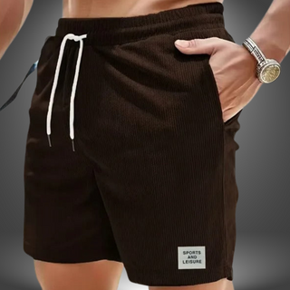 Ribstrikkede Sommer Shorts