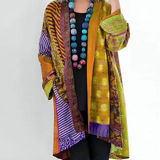 Mønstret Kimono