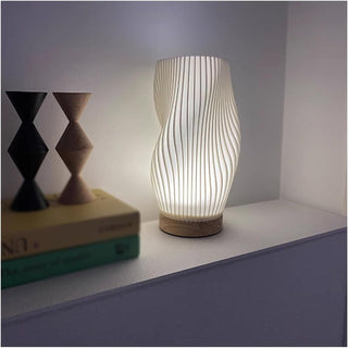 Bølgede Bordlamper