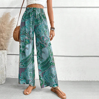Paisley Bukser | Boheme Stil | Let & Farverig Sommerkomfort