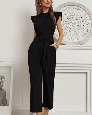 Elegant Flæse Buksedragt