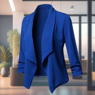 Åben Blazer | Vinrød | Komfort og Elegance til Hverdag og Kontor