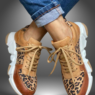 Sneakers med Dyreprint