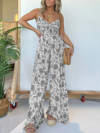 Blomstrende Sommerjumpsuit