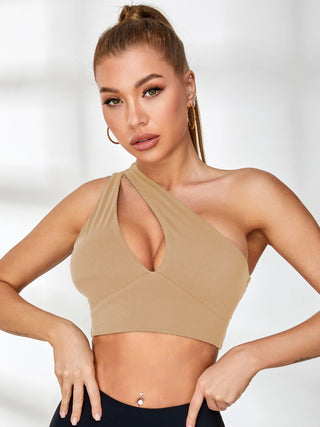 Asymmetrisk Crop Top