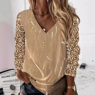 Elegant Blonderbluse