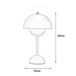 Pink LED Bordlampe