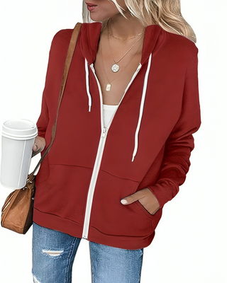 Komfort Lynlås Hoodie