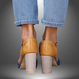 Retro Pumps med T-rem