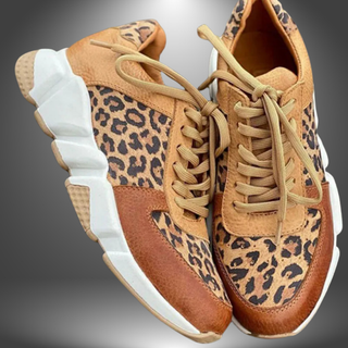Sneakers med Dyreprint