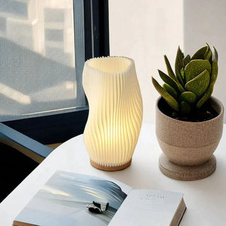 Bølgede Bordlamper