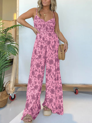Blomstrende Sommerjumpsuit