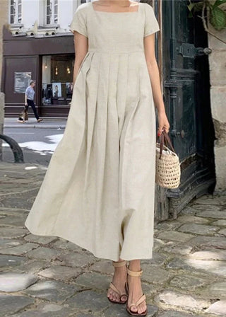 Elegant Kjole i Hør