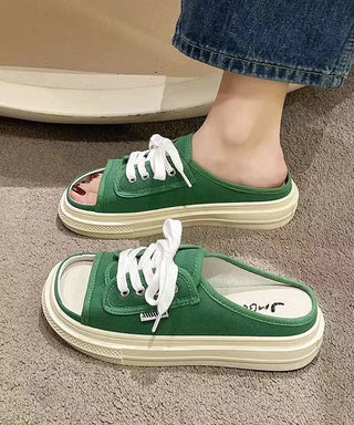 Sneakers-Inspirerede Slip-Ons