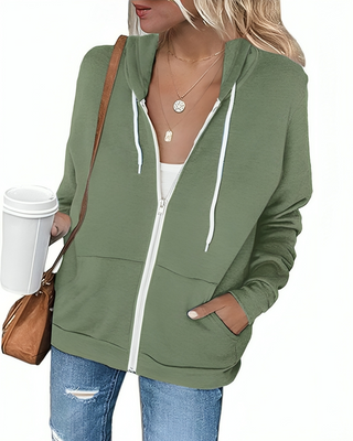 Komfort Lynlås Hoodie