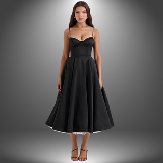 Blomstret Sommerkjole Elegant og Feminint