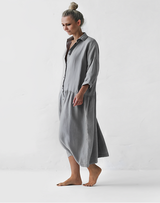 Oversize Skjortekjole