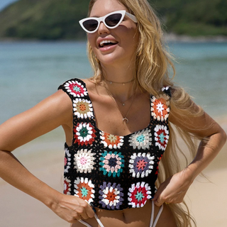 Hæklet Sommer Crop Top