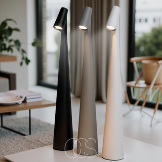 Kegleformet LED Bordlampe