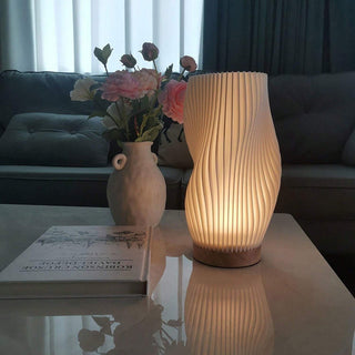 Bølgede Bordlamper