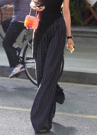 Pinstripe Wide Bukser