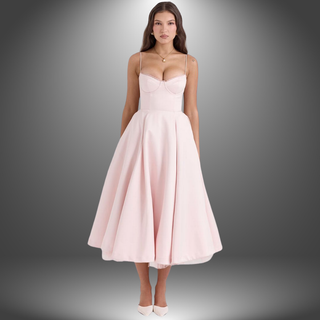 Blomstret Sommerkjole Elegant og Feminint