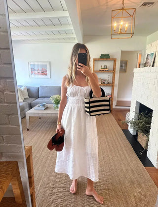 Smock Sommerkjole i Bomuld