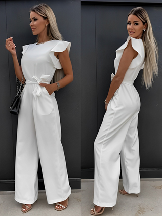 Elegant jumpsuit med brede ben