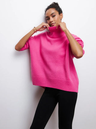 Rullekrave Sweater | Oversized | Varm og Elegant