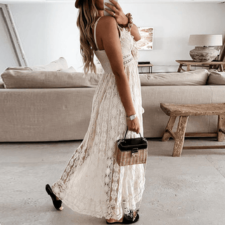 Blondekjole | Hvid Sommerkjole | Let og Feminint Design