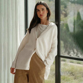 Cozy Strikket Cardigan | Alsidigt Lag | Komfortabel Pasform
