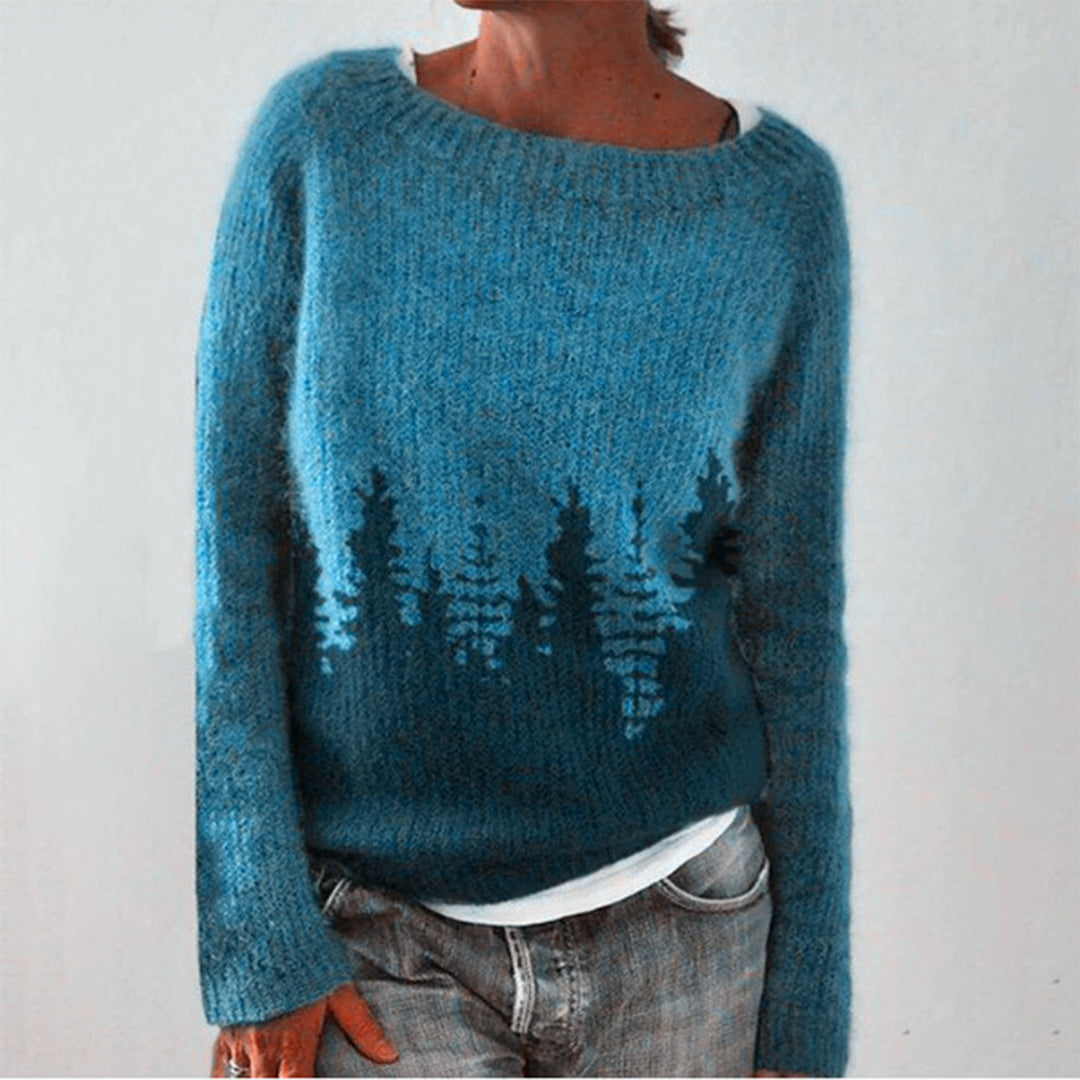 Fair Isle Striktrøje | Casual Vinterlook | Uldblanding