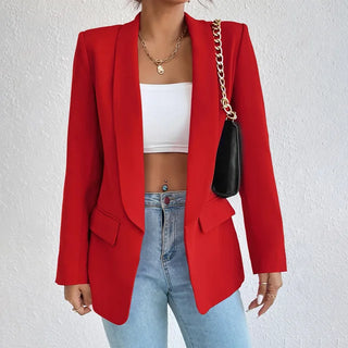 Klassisk Blazer | Farverig og Elegant | Perfekt til Kontor og Hverdag