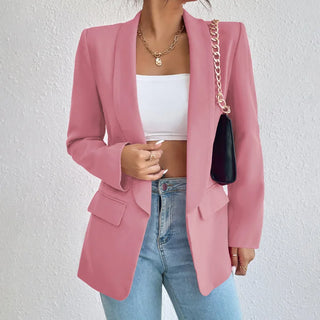 Klassisk Blazer | Farverig og Elegant | Perfekt til Kontor og Hverdag