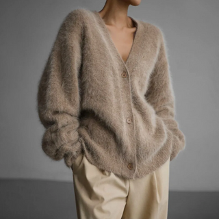 Løs Strik Cardigan