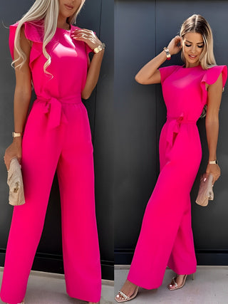 Elegant jumpsuit med brede ben