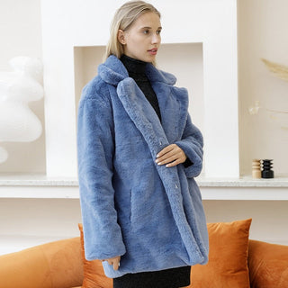 Pelsjakke i Kunstpels | Varm og Blød | Elegant Vinterlook