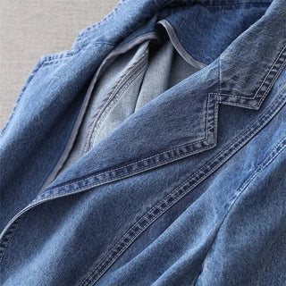 Denim Blazer Jakke