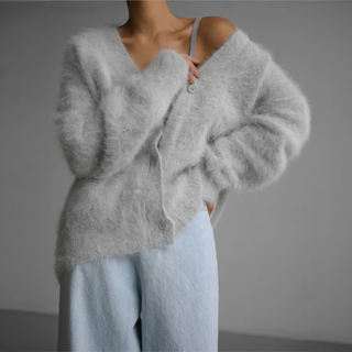 Løs Strik Cardigan