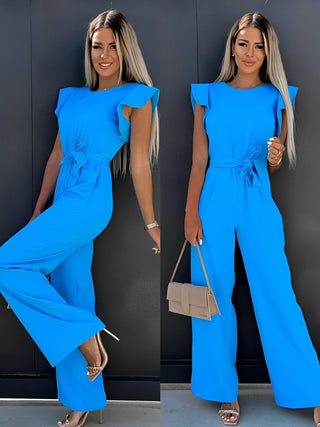 Elegant jumpsuit med brede ben