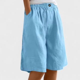Linned Sommer Shorts