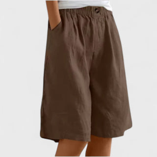 Linned Sommer Shorts