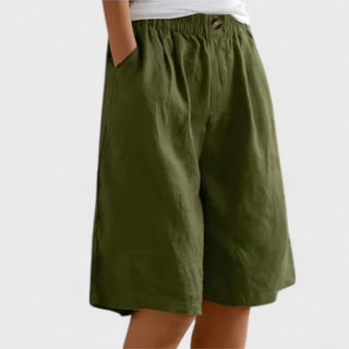 Linned Sommer Shorts