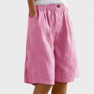 Linned Sommer Shorts