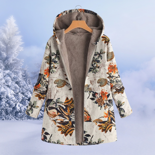 Foret Blomstret Frakke