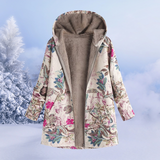 Foret Blomstret Frakke