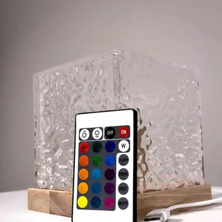 Frostet LED Lampe